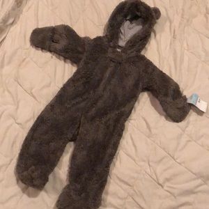Fleece onesie